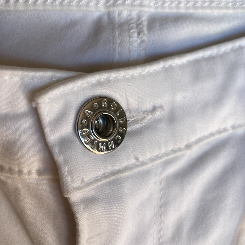 Adriano Goldschmied Legging Jeans Womens 28 Handcrafted White Denim 28R NWT $198 - Picture 8 of 16